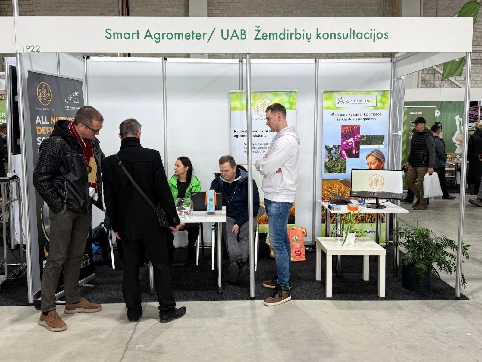 SmartAgrometer stendas parodoje „Ką pasėsi...“ 2026